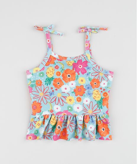 Regata-Infantil-Estampada-Floral-Alca-Fina-com-Laco-Azul-9957182-Azul_1