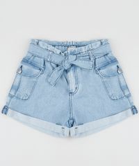 Short-Jeans-Juvenil-Clochard-com-Faixa-para-Amarrar-Azul-Medio-9957966-Azul_Medio_1
