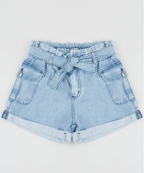 Short-Jeans-Juvenil-Clochard-com-Faixa-para-Amarrar-Azul-Medio-9957966-Azul_Medio_1