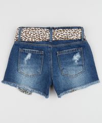 Short-Jeans-Infantil-Destroyed-com-Barra-Desfiada-e-Faixa-para-Amarrar-Animal-Print-de-Onca-Azul-Medio-9959518-Azul_Medio_2