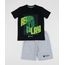 Pijama-Infantil-XBOX-Manga-Curta-Preto-9960297-Preto_1