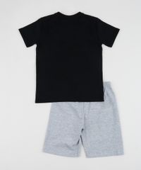 Pijama-Infantil-XBOX-Manga-Curta-Preto-9960297-Preto_2