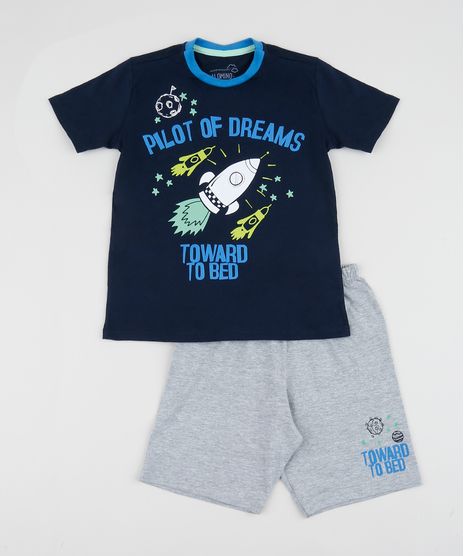Pijama-Infantil-Foguete-Manga-Curta-Azul-Marinho-9960300-Azul_Marinho_1
