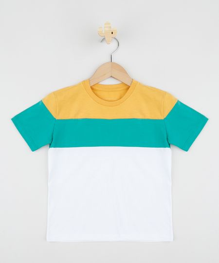 Camiseta-infantil-com-Recortes-Coloridos-Manga-Curta-Gola-Careca-Off-White-9961418-Off_White_1 Camiseta-infantil-com-Recortes-Coloridos-Manga-Curta-Gola-Careca-Off-White-9961418-Off_White_1