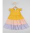 Vestido-Infantil-com-Recorte-e-Manga-Curta-com-Babados-Amarelo-9961513-Amarelo_1
