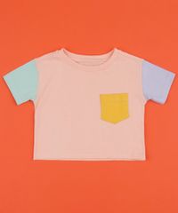 Blusa-Infantil-com-Cores-Contrastantes-e-Bolso-Manga-Curta-Rosa-9961633-Rosa_2