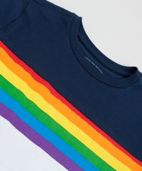 Camiseta-infantil-Arco-Iris-Manga-Curta-Gola-Careca-Azul-Marinho-9961662-Azul_Marinho_3