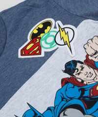 Camiseta-Infantil-Liga-da-Justica-com-Recorte-Manga-Curta-Cinza-Mescla-Claro-9962355-Cinza_Mescla_Claro_3