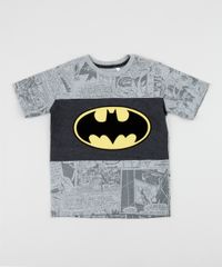 Camiseta-Infantil-Batman-Estampada-com-Recorte-Manga-Curta-Cinza-Mescla-Claro-9962356-Cinza_Mescla_Claro_1