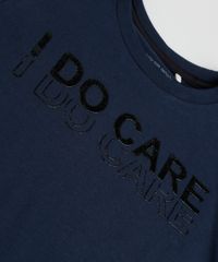 Camiseta-infantil--I-Do-Care--Manga-Curta-Gola-Careca-Azul-Marinho-9962619-Azul_Marinho_3
