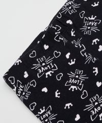 Bermuda-Infantil-Ciclista-Estampado-de-Gatinhos-Preta-9963915-Preto_3