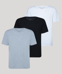 Kit-de-3-Camisetas-Masculino-Basicas-Manga-Curta-Gola-V-Multicor-9962733-Multicor_1