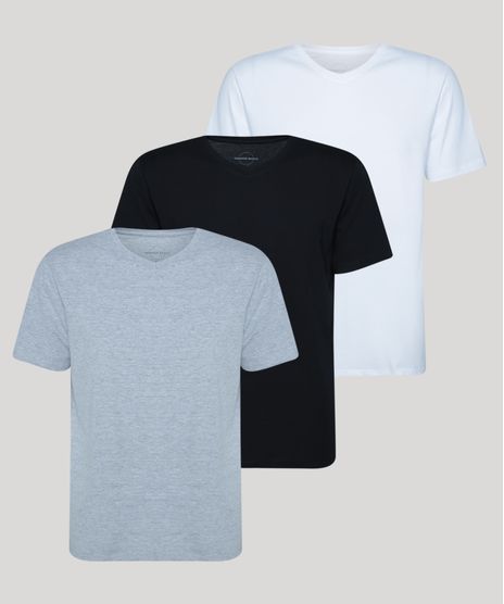 Kit-de-3-Camisetas-Masculino-Basicas-Manga-Curta-Gola-V-Multicor-9962733-Multicor_1