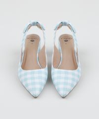 Scarpin-Feminino-Mindset-Aberto-Bico-Fino-Salto-Grosso-Estampado-Xadrez-Vichy-com-Laco-Azul-Claro-9967324-Azul_Claro_5