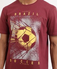 Camiseta-Masculina-Esporte-Ace-Futebol--Brazil-Soccer--Manga-Curta-Gola-Careca-Vinho-9961643-Vinho_4