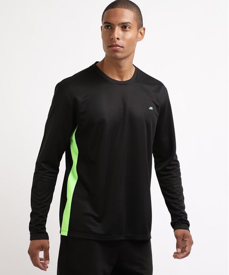 Camiseta-Masculina-Esporte-Ace-Futebol-com-Recortes-Manga-Longa-Gola-Careca-Preta-9962232-Preto_1