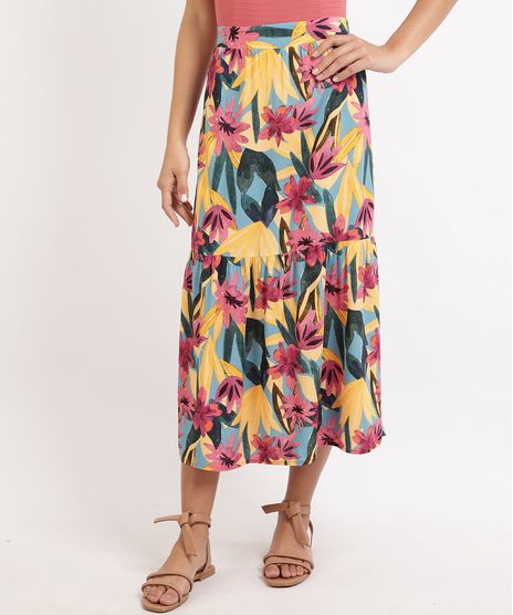 Saia-Saida-de-Praia-Midi-Estampada-Floral-com-Recorte-Azul-Claro-9950868-Azul_Claro_1