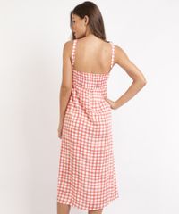 Vestido-Saida-de-Praia-Feminino-Midi-Estampado-Xadrez-Vichy-com-No-Alca-Media-Vermelho-9957550-Vermelho_2 Vestido-Saida-de-Praia-Feminino-Midi-Estampado-Xadrez-Vichy-com-No-Alca-Media-Vermelho-9957550-Vermelho_2