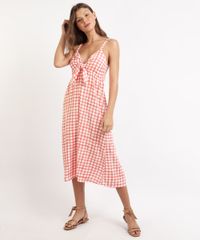 Vestido-Saida-de-Praia-Feminino-Midi-Estampado-Xadrez-Vichy-com-No-Alca-Media-Vermelho-9957550-Vermelho_3 Vestido-Saida-de-Praia-Feminino-Midi-Estampado-Xadrez-Vichy-com-No-Alca-Media-Vermelho-9957550-Vermelho_3