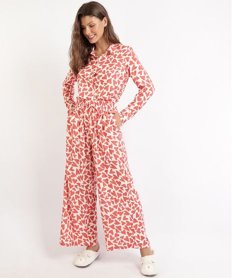 Pijama-Feminino-Camisa-Estampado-de-Coracoes-Manga-Longa-Off-White-9961014-Off_White_1
