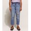 Calca-Jeans-Feminina-Mom-Cintura-Super-Alta-Cropped-Destroyed-Azul-Medio-9960205-Azul_Medio_1