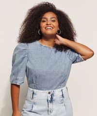 Blusa-Jeans-Feminina-Cropped-Marmorizada-Manga-Bufante-Decote-Redondo-Azul-Claro-9961022-Azul_Claro_4
