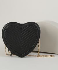 Bolsa-Feminina-Coracao-Transversal-Pequena-Matelasse-Preta-9604652-Preto_1