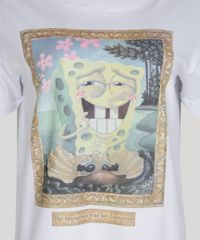 Blusa-Feminina-Bob-Esponja-Manga-Curta-Decote-Redondo-Branca-9957662-Branco_6