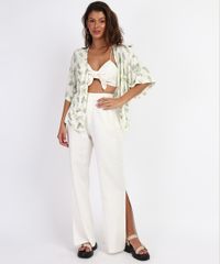 Kimono-Feminino-Estampado-de-Poa-e-Folhagens-Manga-Curta-Branco-9960973-Branco_3