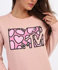Blusao-de-Moletom-Feminino-MTV-Decote-Redondo-Rosa-9962082-Rosa_4