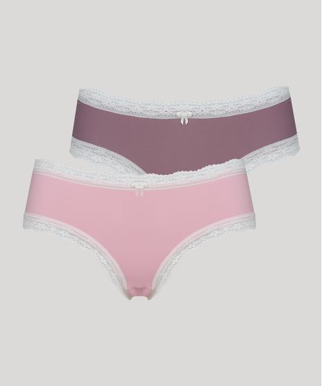 Kit-de-2-Calcinhas-de-Jacquard-Calecon-com-Renda-Multicor-9961702-Multicor_1