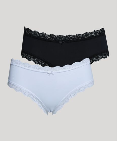 Kit-de-2-Calcinhas-Calecon-Jacquard-com-Renda-Multicor-9961705-Multicor_1