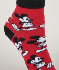Kit-2-Meias-Femininas-Estampadas-Mickey-Cano-Medio-Vermelha-9961825-Vermelho_4