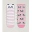 Kit-2-Meias-Infantis-Panda--Estampada-Listrada-Cano-Medio-Rosa-9957389-Rosa_1