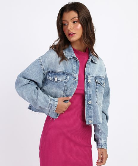 Jaqueta-Jeans-Feminina-Get-Your-com-Bolso-Azul-Claro-9961709-Azul_Claro_1