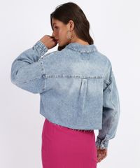 Jaqueta-Jeans-Feminina-Get-Your-com-Bolso-Azul-Claro-9961709-Azul_Claro_2