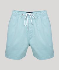Short-de-Sarja-Masculino-Basico-com-Elastico-Verde-9961854-Verde_5