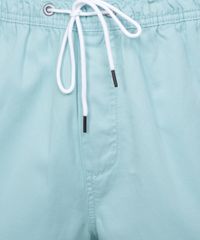 Short-de-Sarja-Masculino-Basico-com-Elastico-Verde-9961854-Verde_6