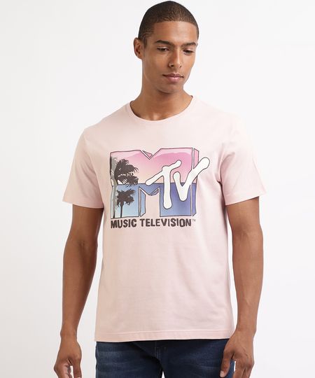 Camiseta-Masculina-MTV-Tropical-Manga-Curta-Gola-Careca-Rosa-9962326-Rosa_1