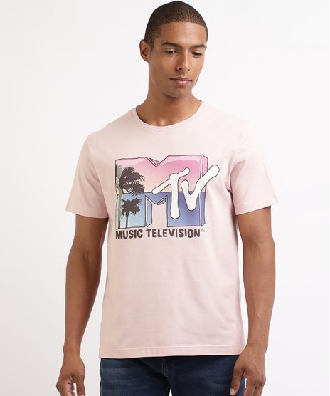 Camiseta-Masculina-MTV-Tropical-Manga-Curta-Gola-Careca-Rosa-9962326-Rosa_1