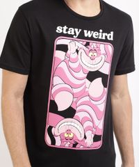 Camiseta-Masculina-Gatinho-Alice-no-Pais-das-Maravilhas-Manga-Curta-Gola-Careca-Preta-9959831-Preto_2