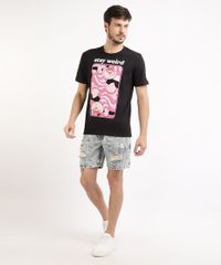 Camiseta-Masculina-Gatinho-Alice-no-Pais-das-Maravilhas-Manga-Curta-Gola-Careca-Preta-9959831-Preto_3