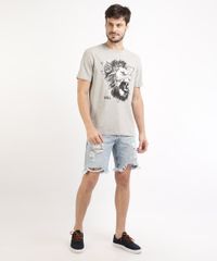 Camiseta-Masculina-Leao-Manga-Curta-e-Gola-Careca-Cinza-Mescla-Claro-9963295-Cinza_Mescla_Claro_3