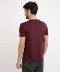 Camiseta-Masculina-Basica-Manga-Curta-Gola-V-com-Botoes-Vinho-9652148-Vinho_2