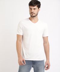 Kit-de-2-Camisetas-Masculinas-Basicas-Manga-Curta-Gola-V-Branco-9962745-Branco_2