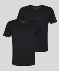 Kit-de-2-Camisetas-Masculinas-Basicas-Manga-Curta-Gola-V-Preto-9962746-Preto_1