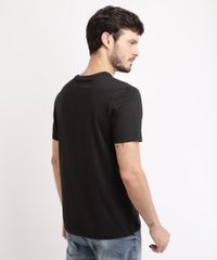 Kit-de-2-Camisetas-Masculinas-Basicas-Manga-Curta-Gola-V-Preto-9962746-Preto_4