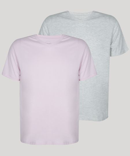Kit-de-2-Camisetas-Masculinas-Basicas-Manga-Curta-Gola-V-Multicor-9962749-Multicor_1