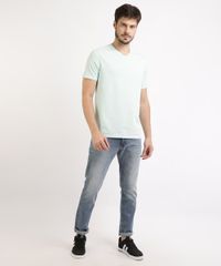 Kit-de-2-Camisetas-Masculinas-Basicas-Manga-Curta-Gola-V-Multicor-9962759-Multicor_3