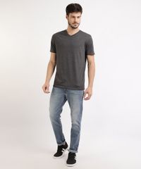Kit-de-2-Camisetas-Masculinas-Basicas-Manga-Curta-Gola-V-Multicor-9962760-Multicor_3